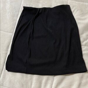 H&M Black Mini Skirt